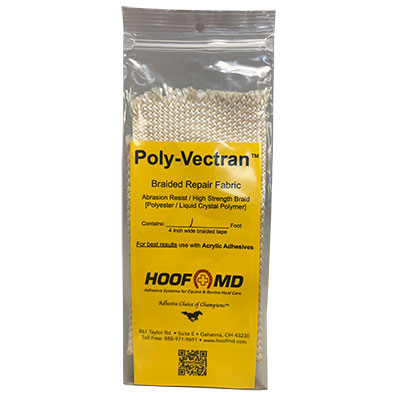 Equine Hoof Care Repair Fabrics Poly-Vectran